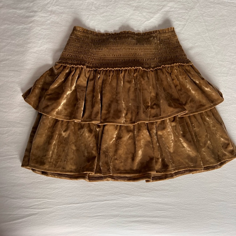 Aerie Velour Mini Skirt